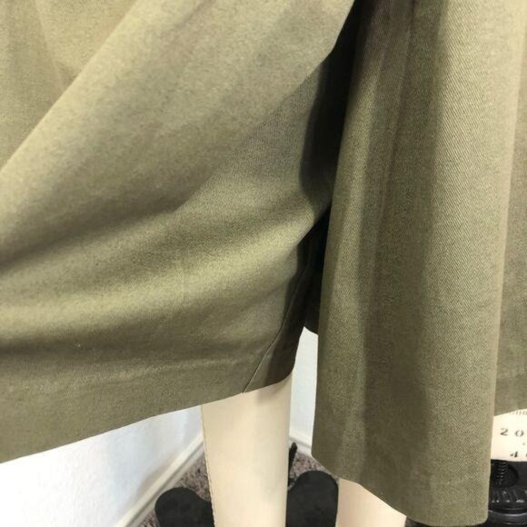 OAK Military Wide Short in Fatigue Culotte Flare - Picture 11 of 12